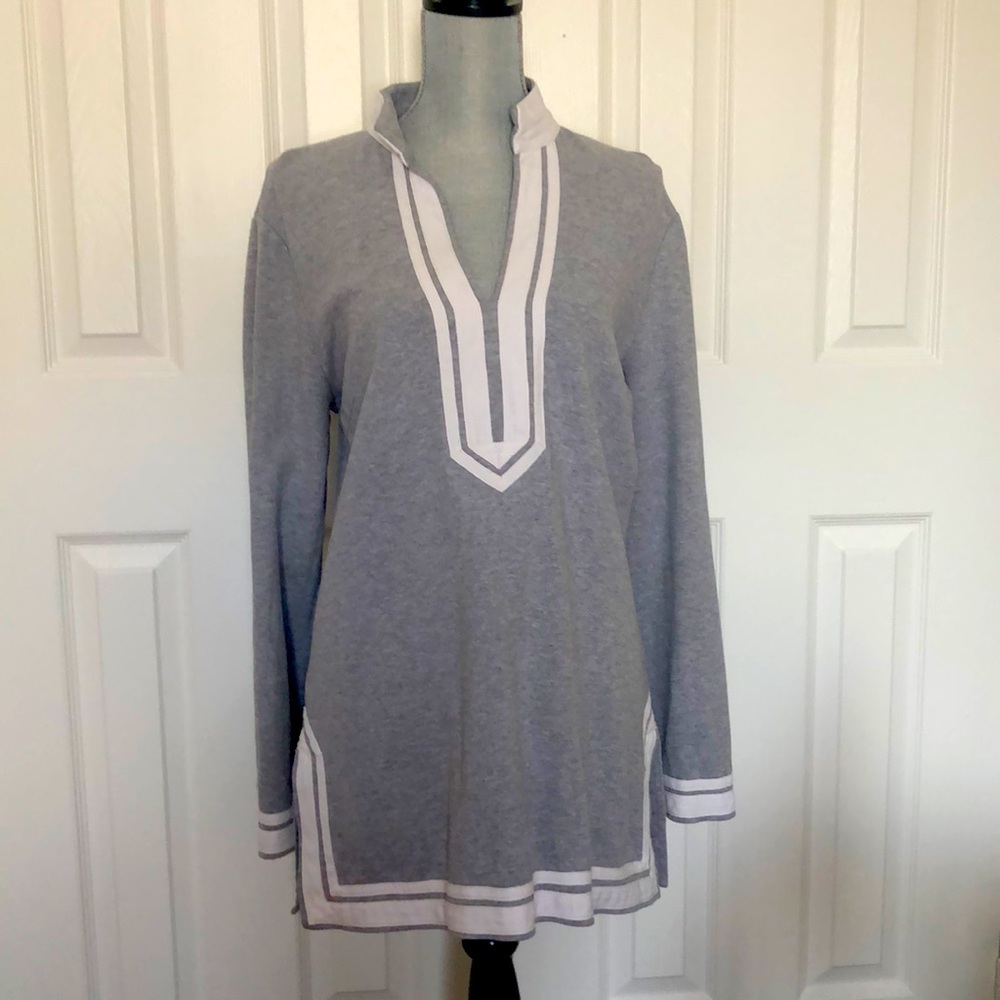 Ladies Tory Burch Grey Tunic ~ XL